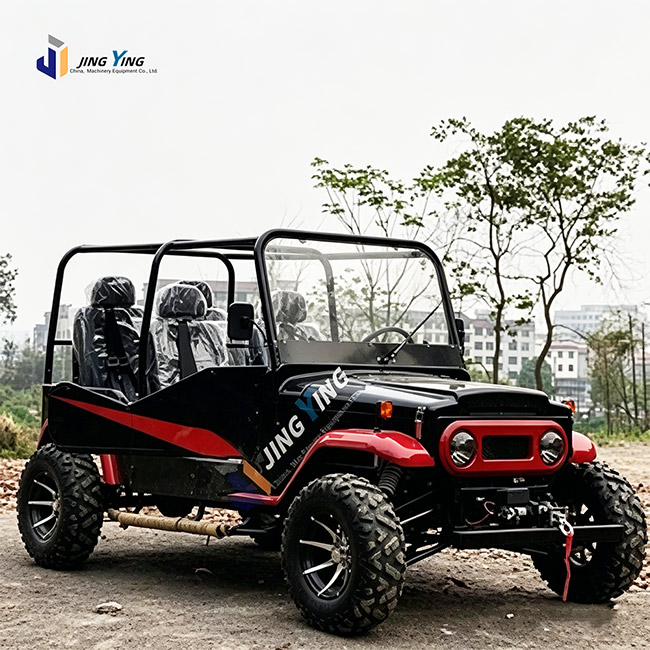 J002-China Manufacture New Popular 250cc 350cc Off-Road Vehicle Quad Ricycle 4×4 Mini Jeep for Sale Four Wheeler Buggy Jeep for Adult