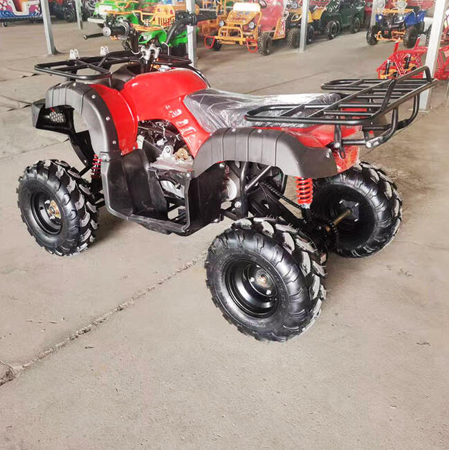 ATV001-Factory Direct 125cc / 200cc Automatic 4-Stroke Gas Powered ATV – CE Certified Cuatrimoto Quadricycle for Beach & Off-Road