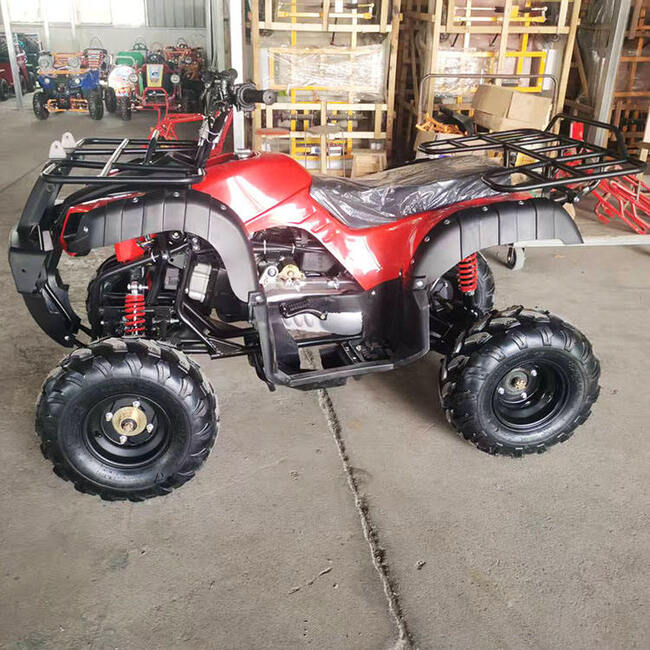 ATV001-Factory Direct 125cc / 200cc Automatic 4-Stroke Gas Powered ATV – CE Certified Cuatrimoto Quadricycle for Beach & Off-Road