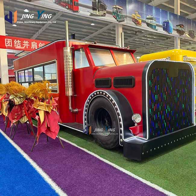 FT010-Fully Equipped Mobile Food Truck Professional Street Food Trailer for Coffee Pizza Burger Catering Cart Sale
