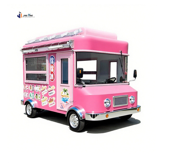 FT006-Customizable Electric Food Truck for Hotel Resort Golf Delivery Mobile Food Truck with Unique Hotel Theme Food Truck