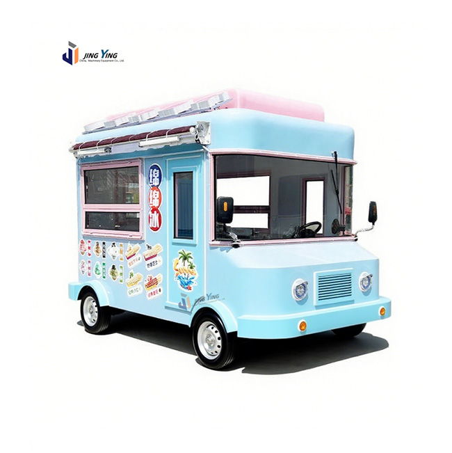 FT006-Customizable Electric Food Truck for Hotel Resort Golf Delivery Mobile Food Truck with Unique Hotel Theme Food Truck