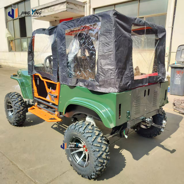 OEM Available 4 Seat Golf Cart with Canopy for Golf Courses Campgrounds and Resorts
