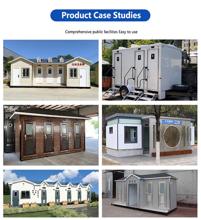 TT005-Mobile Outdoor Luxury Portable Bathrooms Trailer Portable Restrooms Trailer Camping caravan Toilet Manufacturers for Sale