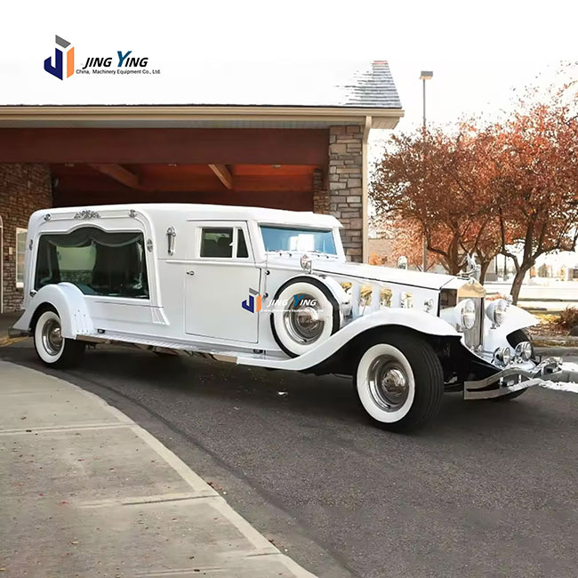 FH011-Classic Rolls-Royce Style Funeral Hearse Electric Funeral Car with Elegant Interior for Funeral Ceremony