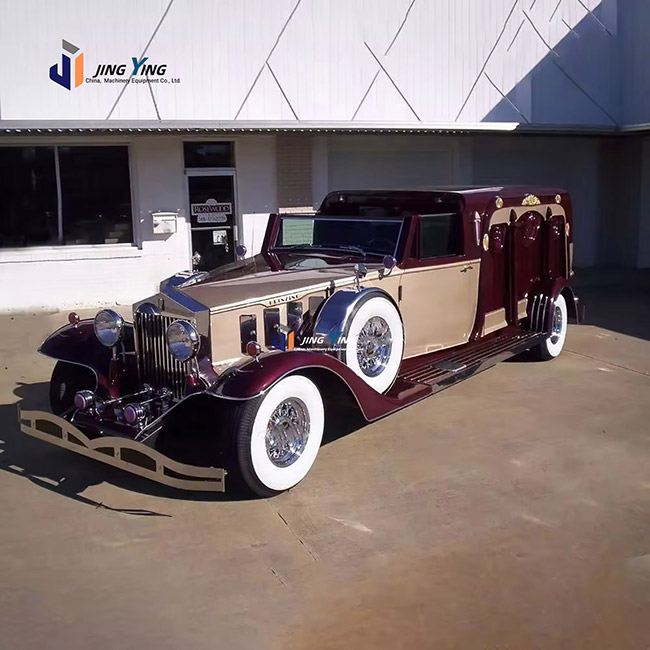 FH011-Classic Rolls-Royce Style Funeral Hearse Electric Funeral Car with Elegant Interior for Funeral Ceremony