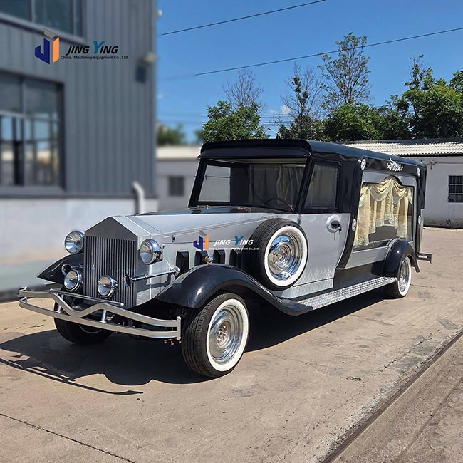 FH011-Classic Rolls-Royce Style Funeral Hearse Electric Funeral Car with Elegant Interior for Funeral Ceremony