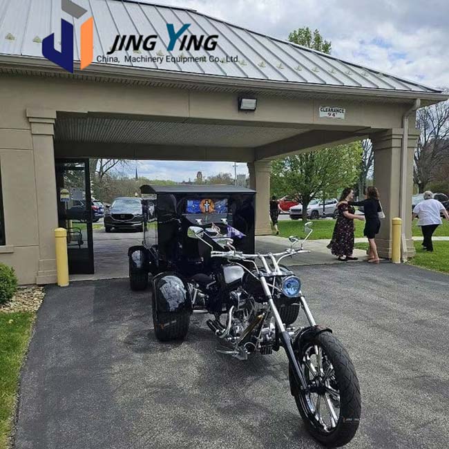 FH013-Profitable Funeral Service Electric Hearse High-End Vintage Coffin Car for Funeral Home Investment