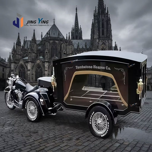 FH013-Profitable Funeral Service Electric Hearse High-End Vintage Coffin Car for Funeral Home Investment