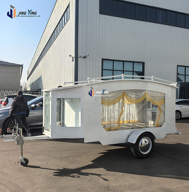 FH017-Luxury Style Funeral Carriage Car New Vehicle Horse Drawn Carriage Trailer Hearse Horse Carriage Funeral