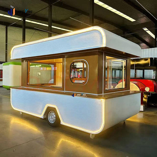 FT020-Wholesale Pirate Ship Mobile Food Trailer Food Truck for BBQ Coffee Pizza Mobile Kitchen