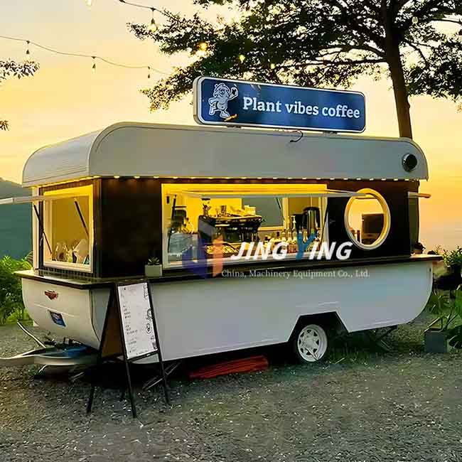 FT020-Wholesale Pirate Ship Mobile Food Trailer Food Truck for BBQ Coffee Pizza Mobile Kitchen