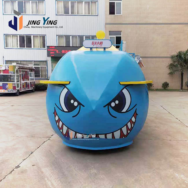 FT021-Shark barrel-style mobile food trucks the perfect combination of convenience and deliciousness