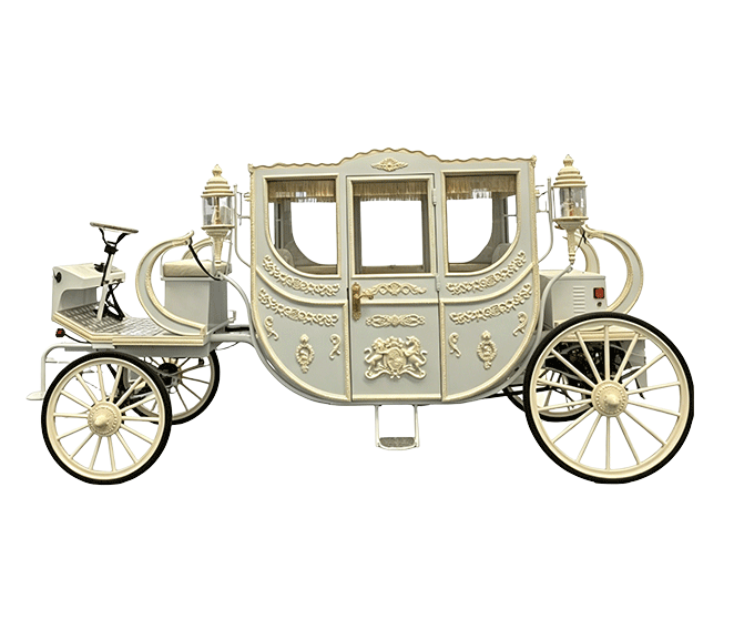 HC002-Beautifully Designed Royal Carriage – Customizable for Your Wedding or Event