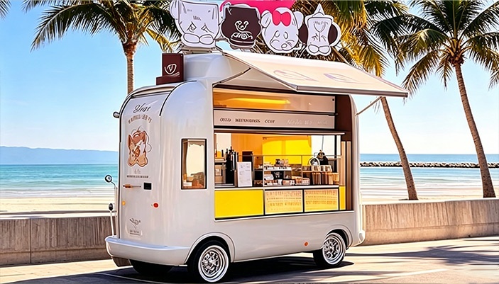 Customer Customization Case: Customized Mini Electric Mobile Kitchen Food Trailer – For Dining, Coffee, Camping & Snacks