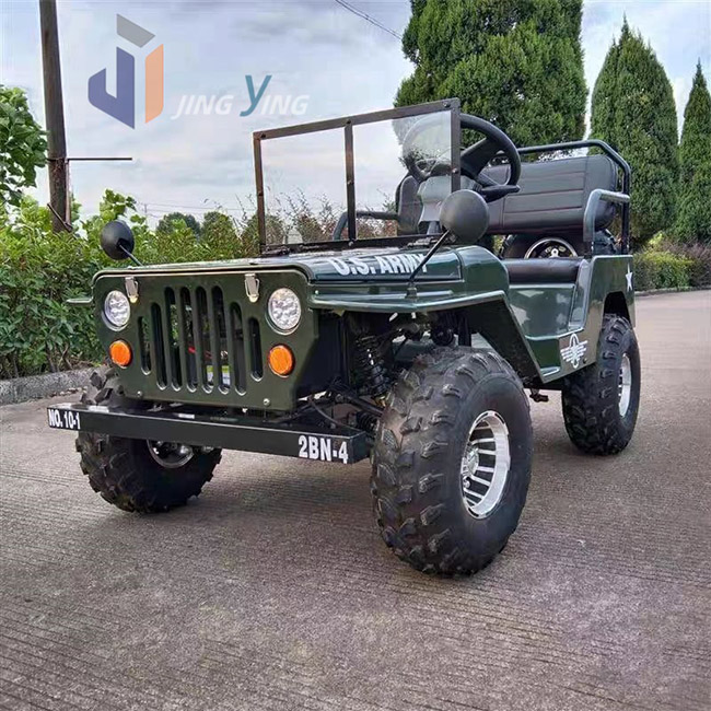 J004-All Terrain 4-Seater Personal Fuel Vehicle 4×4 Jeep Off-Road Car with 4 Wheels Made in China