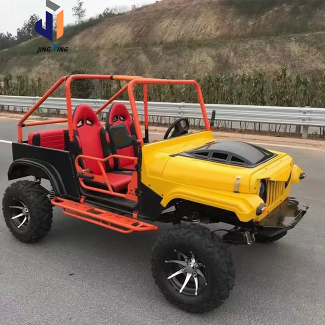 J006-350cc New Model Mini Jeep Kids Adult UTU All Terrain Utility Vehicle Electric Gasoline 4 Sale Dedicated Mini Jeep Transport