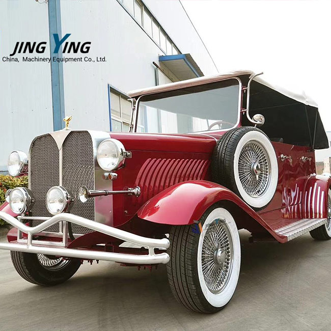 ESB02-Antique Electric Wedding Vehicle Retro Classic Vintage Sightseeing Bus Special Transportation for Weddings