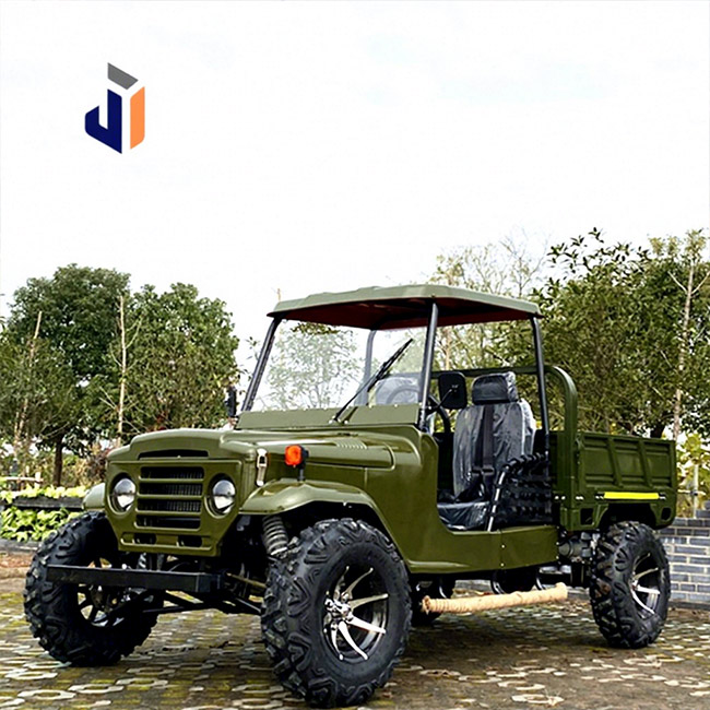 J003-China Made All Terrain Four-wheel Jeep Pickup Truck/Off-Road Wholesale 4×4 350cc Mini Willys Jeep/Pickup Truck Spot Goods