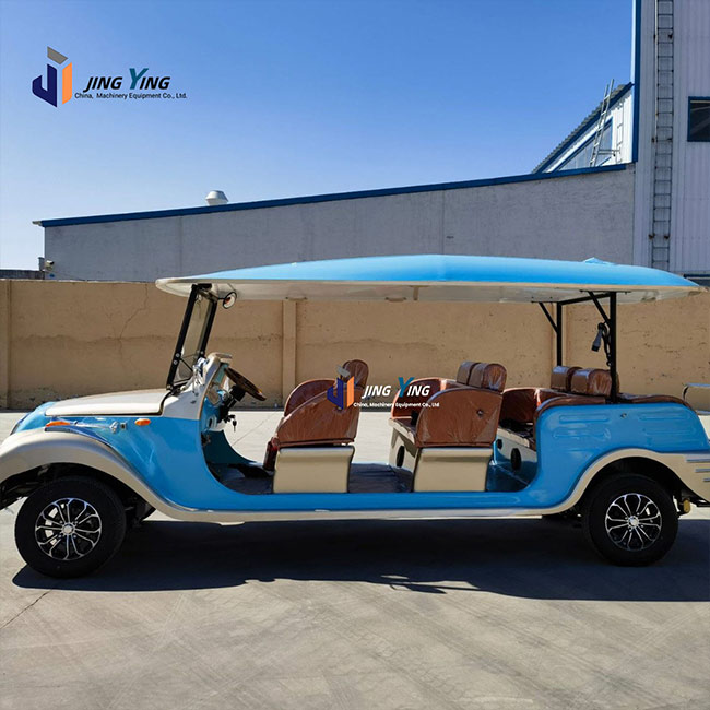 ESB03-Commercial 14 Seat Electric Vintage Classic Sightseeing Car Retro Tourist Shuttle for Sale