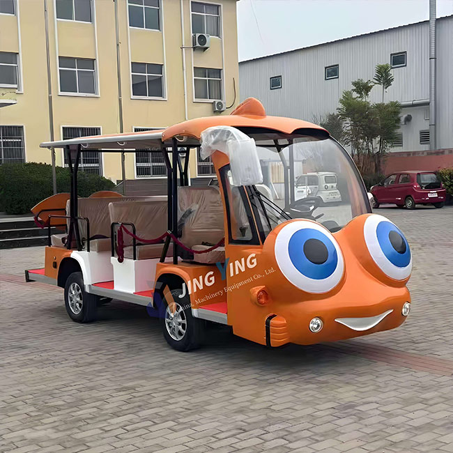 CB01-Factory Direct Cute Cartoon Bus for Amusement Park Scenic Area Sightseeing Use