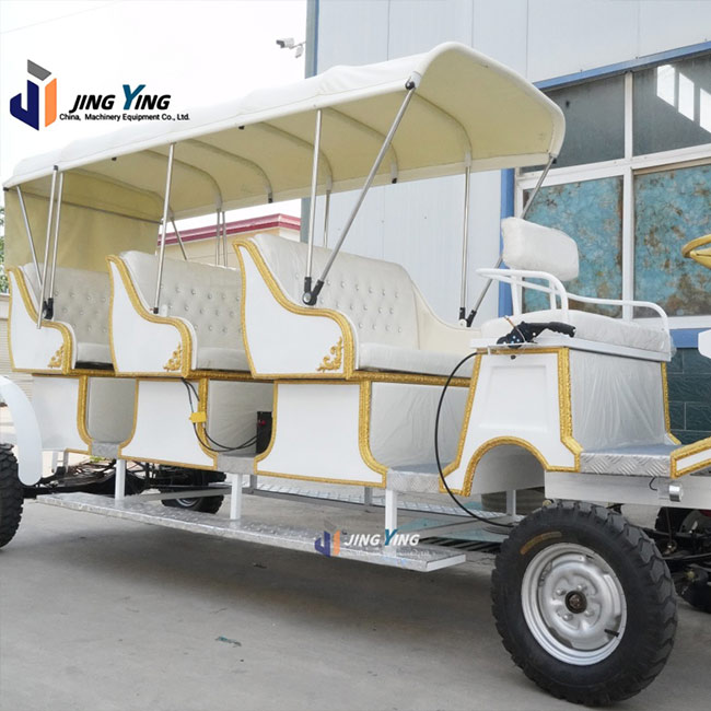 HC001-Sightseeing Tourist Horse Drawn European Horse Carts Wagon Carriage Wedding Electric Horse Carriage Horse Carts for Sale