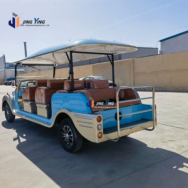 ESB03-Commercial 14 Seat Electric Vintage Classic Sightseeing Car Retro Tourist Shuttle for Sale