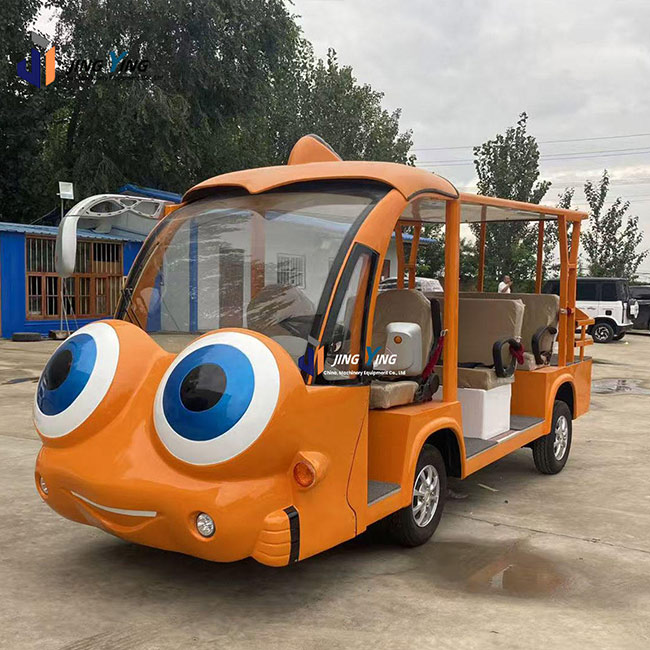 CB01-Factory Direct Cute Cartoon Bus for Amusement Park Scenic Area Sightseeing Use