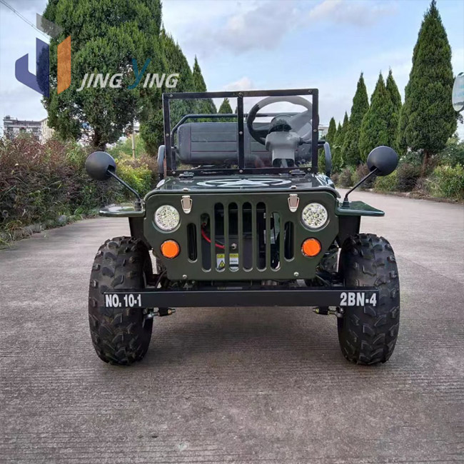 J004-All Terrain 4-Seater Personal Fuel Vehicle 4x4 Jeep Off-Road Car with 4 Wheels Made in China