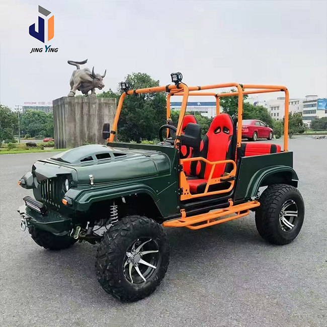 J006-350cc New Model Mini Jeep Kids Adult UTU All Terrain Utility Vehicle Electric Gasoline 4 Sale Dedicated Mini Jeep Transport