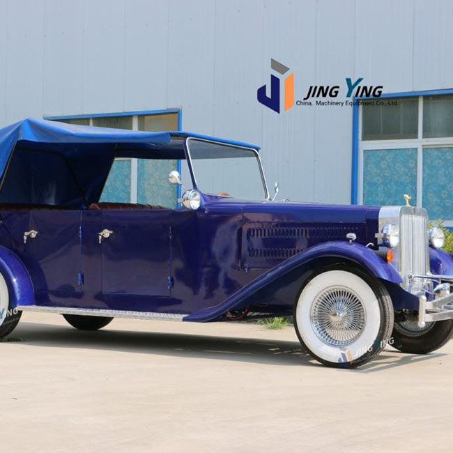 ESB02-Antique Electric Wedding Vehicle Retro Classic Vintage Sightseeing Bus Special Transportation for Weddings