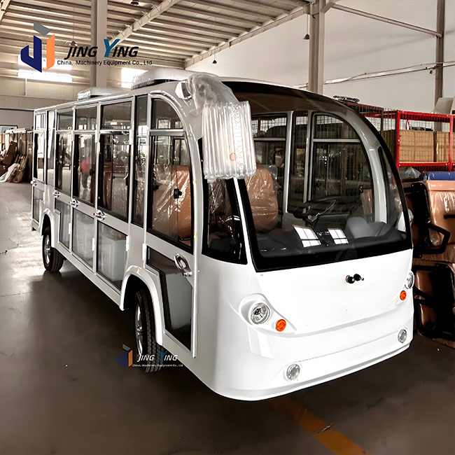 ESB04-New Model Battery Powered 8 Seat 14 Seater Passenger City Vehicle Tourist Shuttle Bus Electric Mini Sightseeing Car