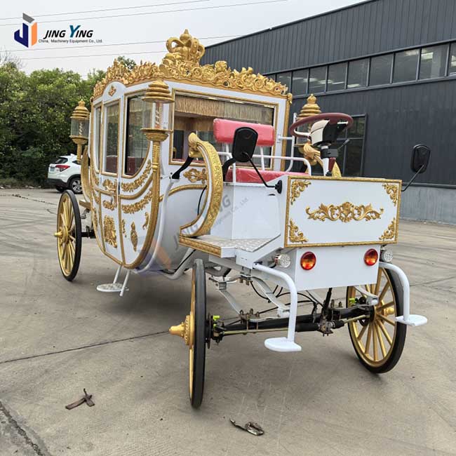 HC006-Luxury Royal Horse Drawn Carriage for Wedding Events and Tourist Sightseeing High Quality Custom Carriage Manufacturer
