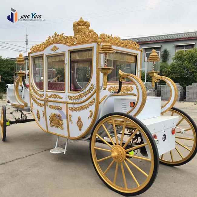 HC006-Luxury Royal Horse Drawn Carriage for Wedding Events and Tourist Sightseeing High Quality Custom Carriage Manufacturer