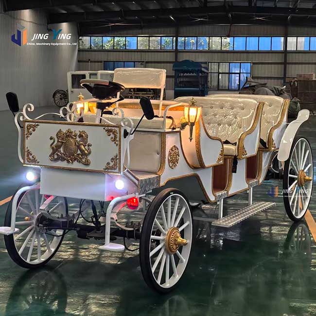 HC005-Luxury Royal European Horse Carriage for Wedding and Park Sightseeing Premium Quality Horse Drawn Carriage Factory Direct
