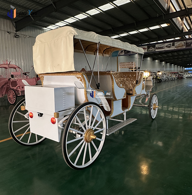 HC005-Luxury Royal European Horse Carriage for Wedding and Park Sightseeing Premium Quality Horse Drawn Carriage Factory Direct